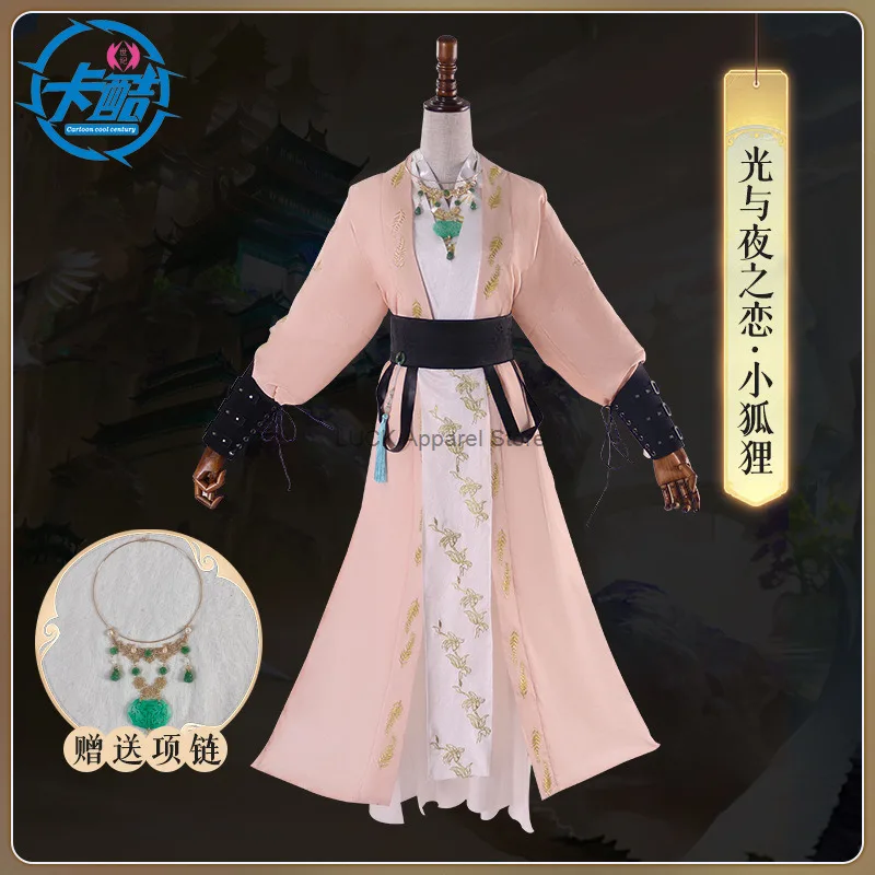 Love Of Light And Night Cosplay Costume Little Fox Meets Spring Hanfu Qisi Li Cosplay Costume Ancient Style Ear Tail
Love Of Light And Night Cosplay Costume Little Fox Meets Spring Hanfu Qisi Li Cosplay Costume Ancient Style Ear Tail