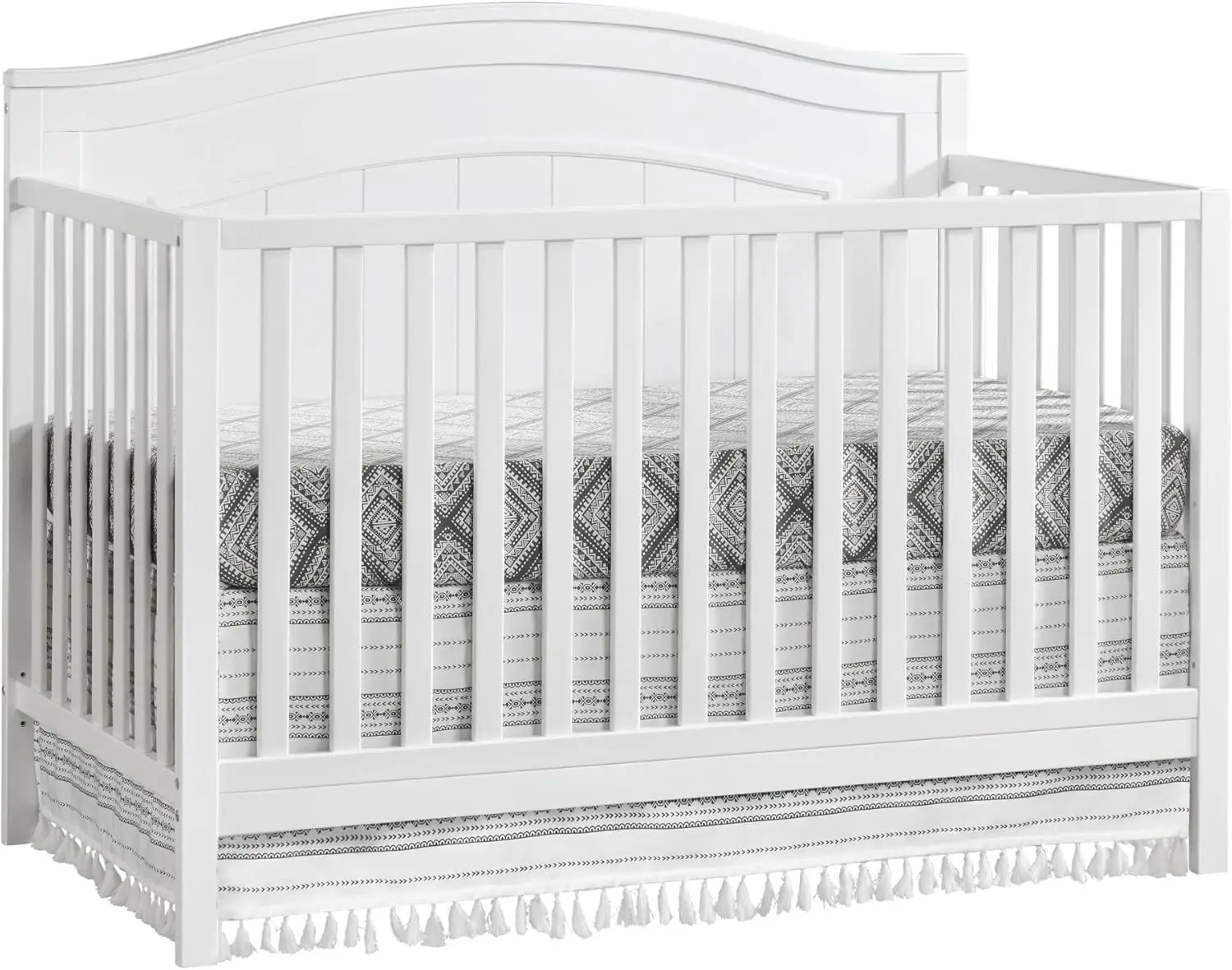 North Bay 4-in-1 Convertible Crib, Snow White, GreenGuard Gold Certified
North Bay 4-in-1 Convertible Crib, Snow White, GreenGuard Gold Certified