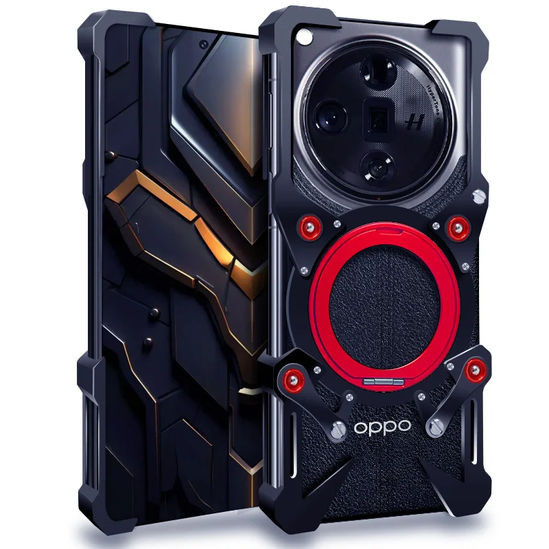 Luxury Armor Metal Aluminum Phone Bumper For Oppo Find X9 X9s X8s X8 X7 Ultra Pro Cover Mechanical Purely Handmade Skull Case
Luxury Armor Metal Aluminum Phone Bumper For Oppo Find X9 X9s X8s X8 X7 Ultra Pro Cover Mechanical Purely Handmade Skull Case