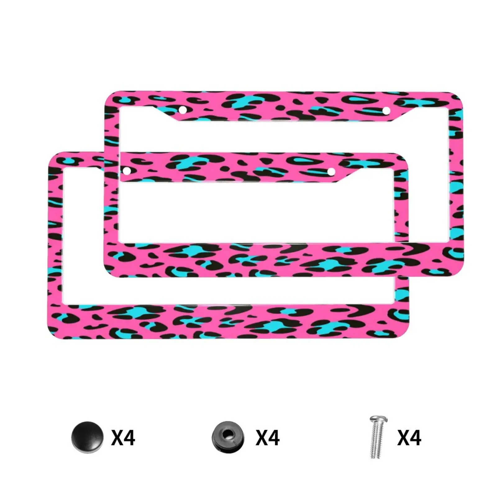 Розовый леопардовый узор, универсальный алюминиевый сплав, рамка для номерного знака автомобиля, автомобильный аксессуар, водонепроницаемый держатель номерного знака
Розовый леопардовый узор, универсальный алюминиевый сплав, рамка для номерного знака автомобиля, автомобильный аксессуар, водонепроницаемый держатель номерного знака