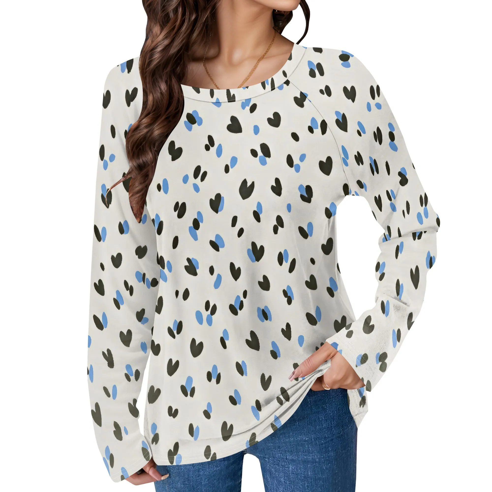 Women's Tops Long Sleeve Spring Shirts 2025 Trendy Loose Fit Crew Neck Floral Print Dressy Blouses
Women's Tops Long Sleeve Spring Shirts 2025 Trendy Loose Fit Crew Neck Floral Print Dressy Blouses