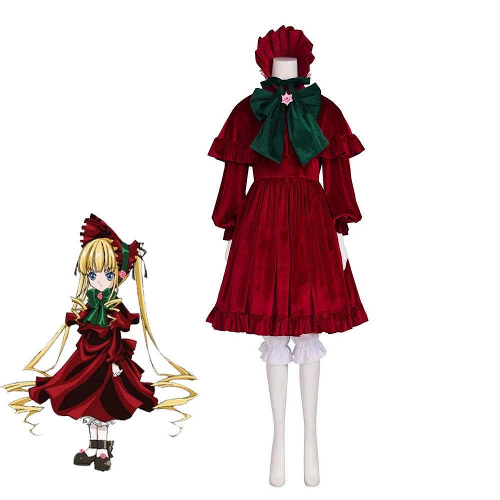 Anime Rozen Maiden Cosplay Pure Ruby Costume Women‘s Red Top Skirts with Hat Halloween Christmas Party Outfit
Anime Rozen Maiden Cosplay Pure Ruby Costume Women‘s Red Top Skirts with Hat Halloween Christmas Party Outfit