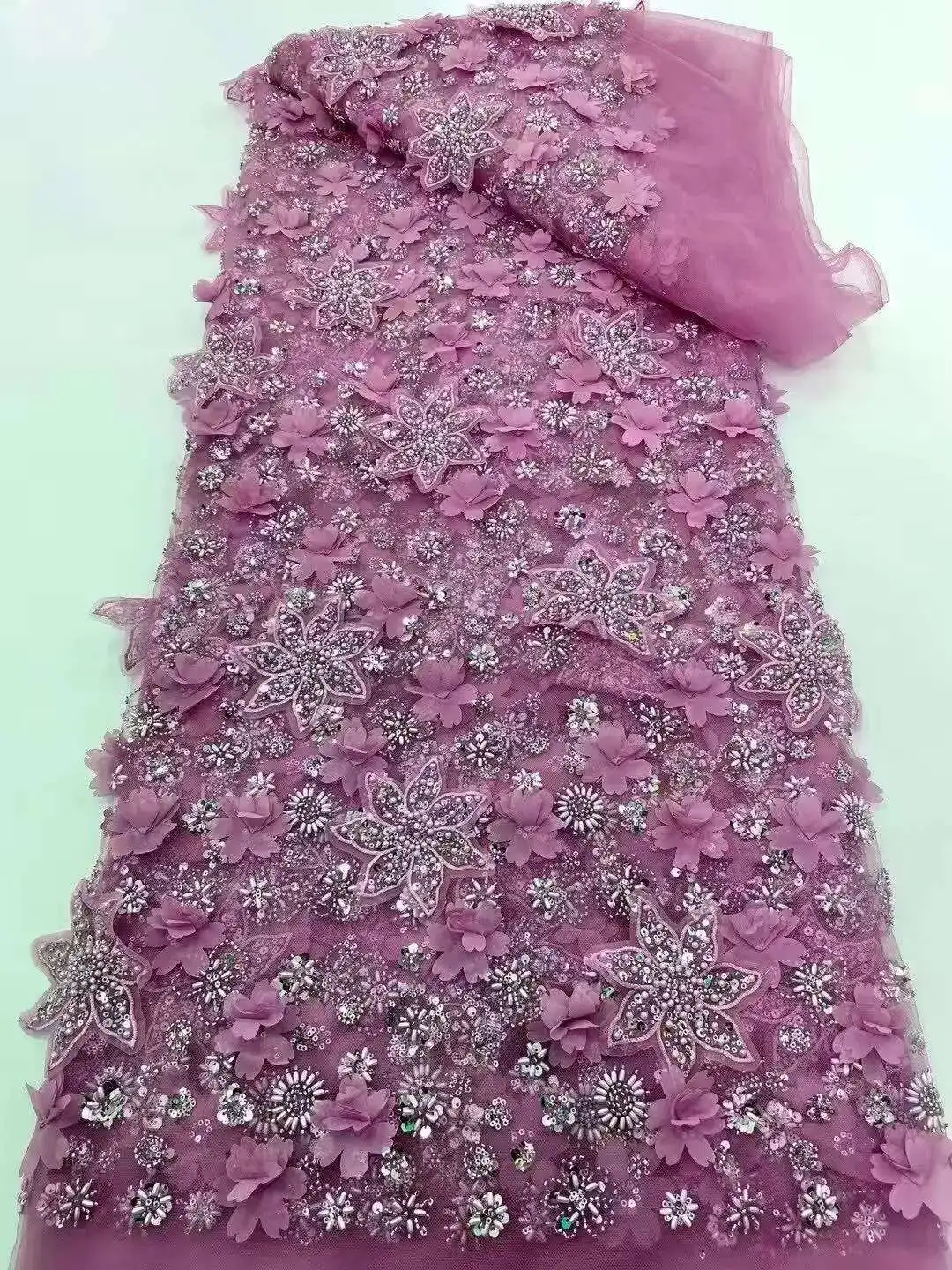 African Beads Lace Fabric, High Quality, French Groom Embroidery, Sequins Lace Fabrics for Christmas Sewing, 2025
African Beads Lace Fabric, High Quality, French Groom Embroidery, Sequins Lace Fabrics for Christmas Sewing, 2025