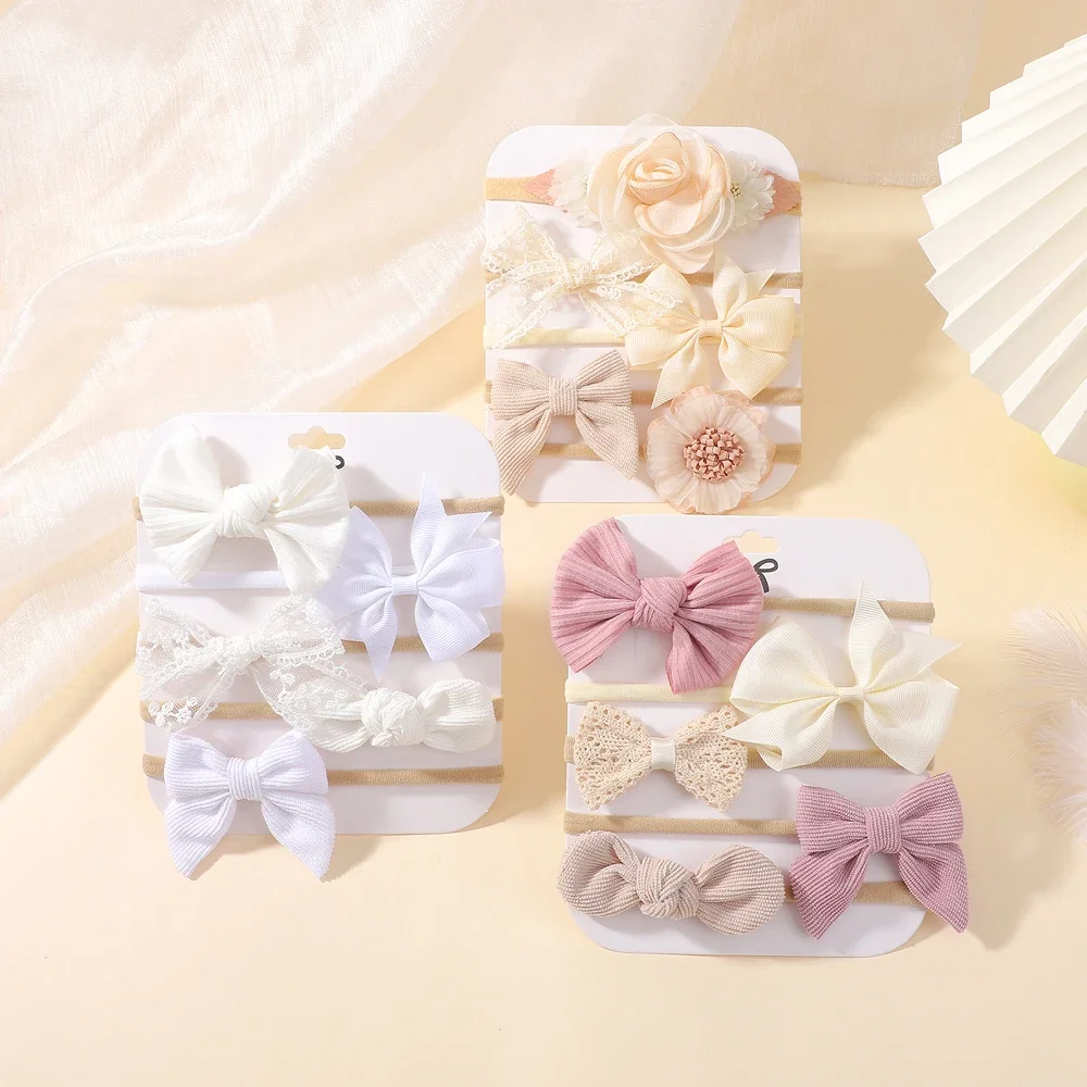 5Pcs Baby Flower Lace Bow Headband Elastic Nylon Newborn Lovely Head Band for Girl Infant Toddler Soft Hair Accessories Gifts
5Pcs Baby Flower Lace Bow Headband Elastic Nylon Newborn Lovely Head Band for Girl Infant Toddler Soft Hair Accessories Gifts