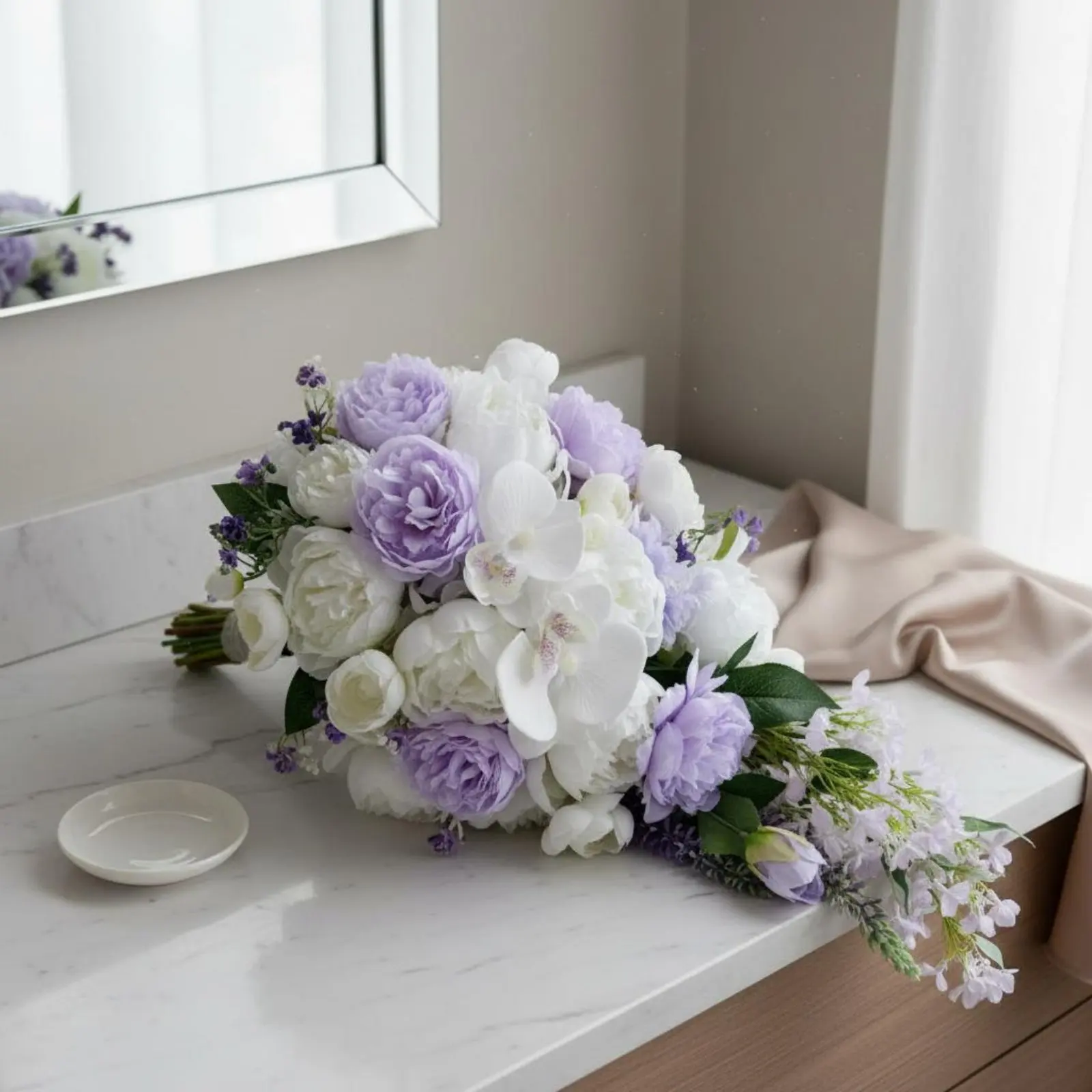 Teardrop Bridal Arrangement Ready to Use Artificial Bridal Arrangement Artificial Wedding Flowers Elegant Design
Teardrop Bridal Arrangement Ready to Use Artificial Bridal Arrangement Artificial Wedding Flowers Elegant Design