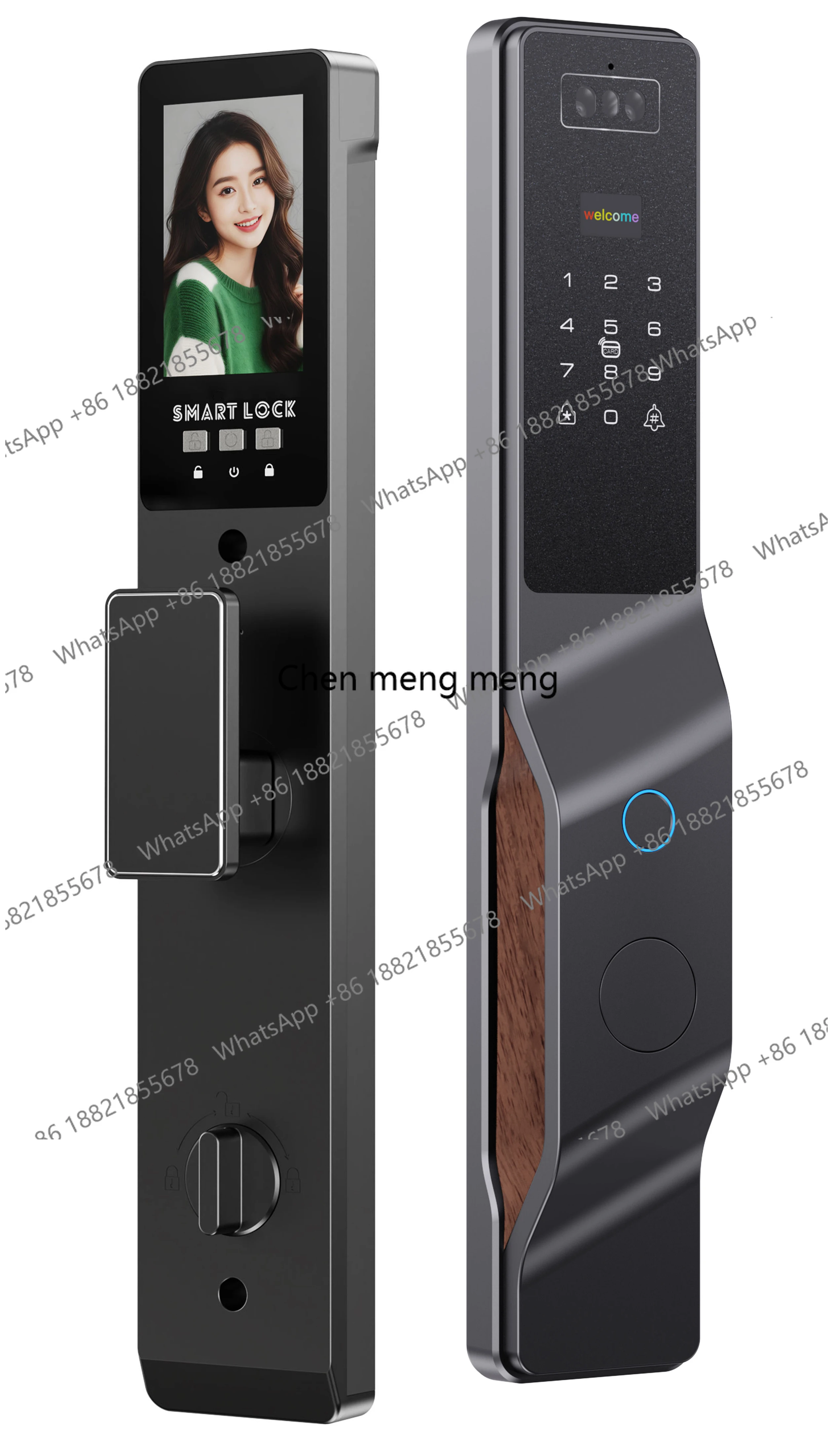 Fingerprint Lock Vein Recognition Intelligent Door Lock Intelligent Home Linkage Anti-theft Door Electronic Lock
Fingerprint Lock Vein Recognition Intelligent Door Lock Intelligent Home Linkage Anti-theft Door Electronic Lock