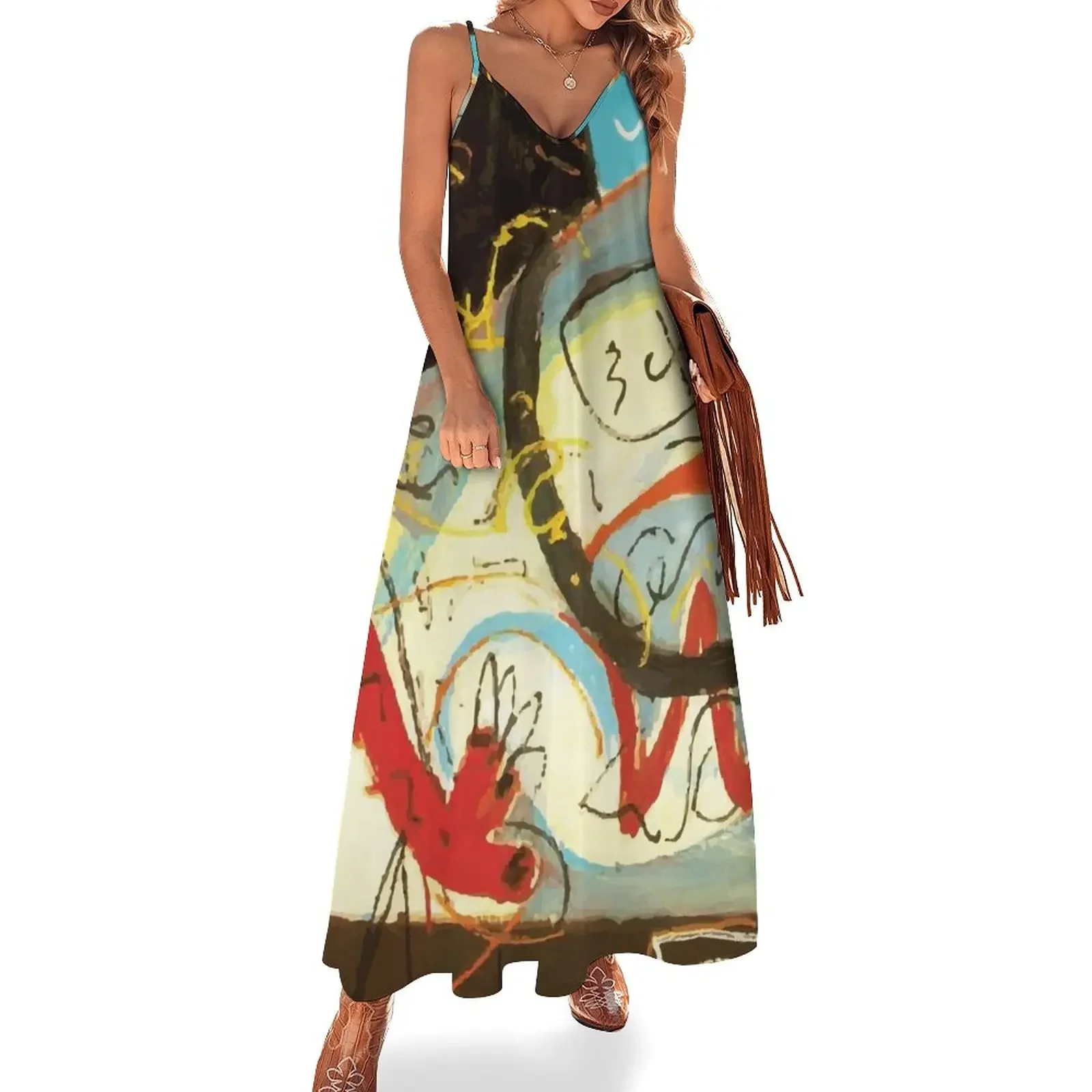 Jackson Pollack Stenographic Figure Sleeveless Dress summer dress for women 2025 women's evening dresses 2025
Jackson Pollack Stenographic Figure Sleeveless Dress summer dress for women 2025 women's evening dresses 2025