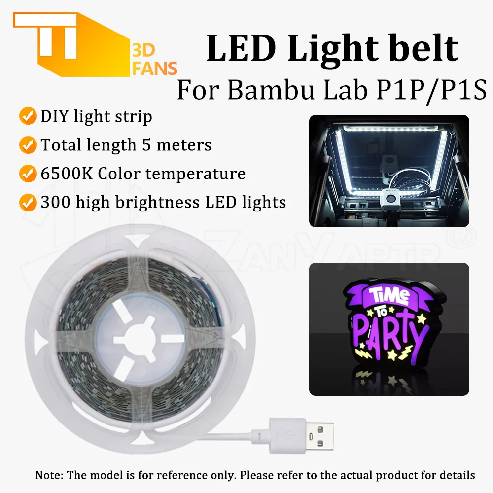 Для Bambu Lab DIY светодиодный светильник KA004 6500K белый свет 5 м обрезка прозрачный рельефный компонент
Для Bambu Lab DIY светодиодный светильник KA004 6500K белый свет 5 м обрезка прозрачный рельефный компонент