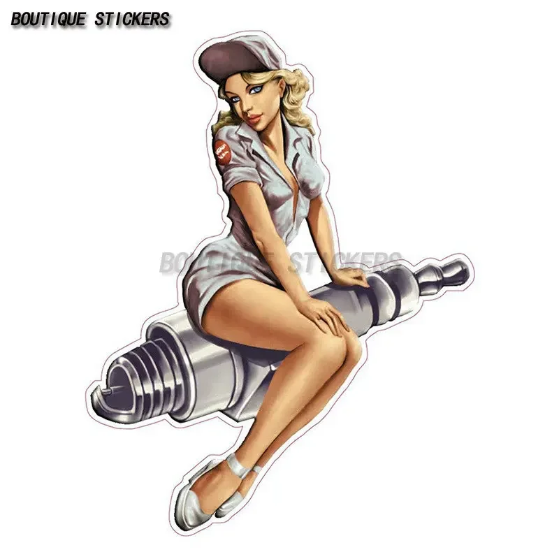 Car Stickers Spark Plug Nails Girl Stickers Sexy Motorcycle Car Waterproof Sunscreen Bumper Vinyl Stickers
Car Stickers Spark Plug Nails Girl Stickers Sexy Motorcycle Car Waterproof Sunscreen Bumper Vinyl Stickers