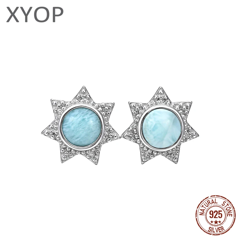 XYOP 2025 новые модные серьги-капельки с цветком, ювелирные изделия из стерлингового серебра 925 пробы, подарок, классические натуральные драгоценные серьги с ларимаром для
XYOP 2025 новые модные серьги-капельки с цветком, ювелирные изделия из стерлингового серебра 925 пробы, подарок, классические натуральные драгоценные серьги с ларимаром для