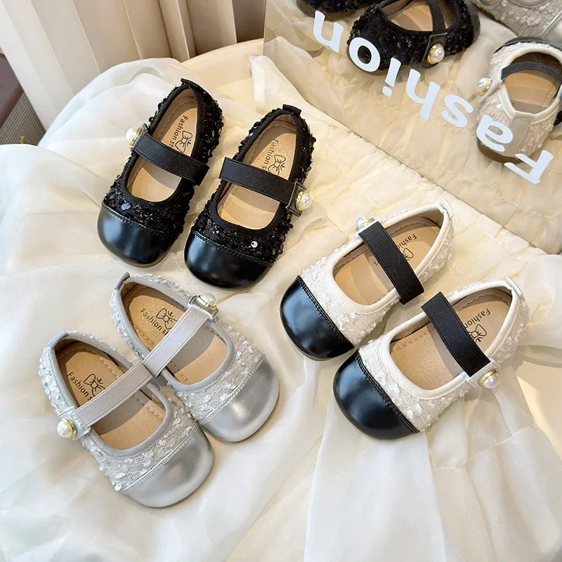 2024 Autumn New Children Leather Shoes for Girls Elegant French Style Fashion Comfortable Anti-slippery Wedding Chic Dress Shoes
2024 Autumn New Children Leather Shoes for Girls Elegant French Style Fashion Comfortable Anti-slippery Wedding Chic Dress Shoes