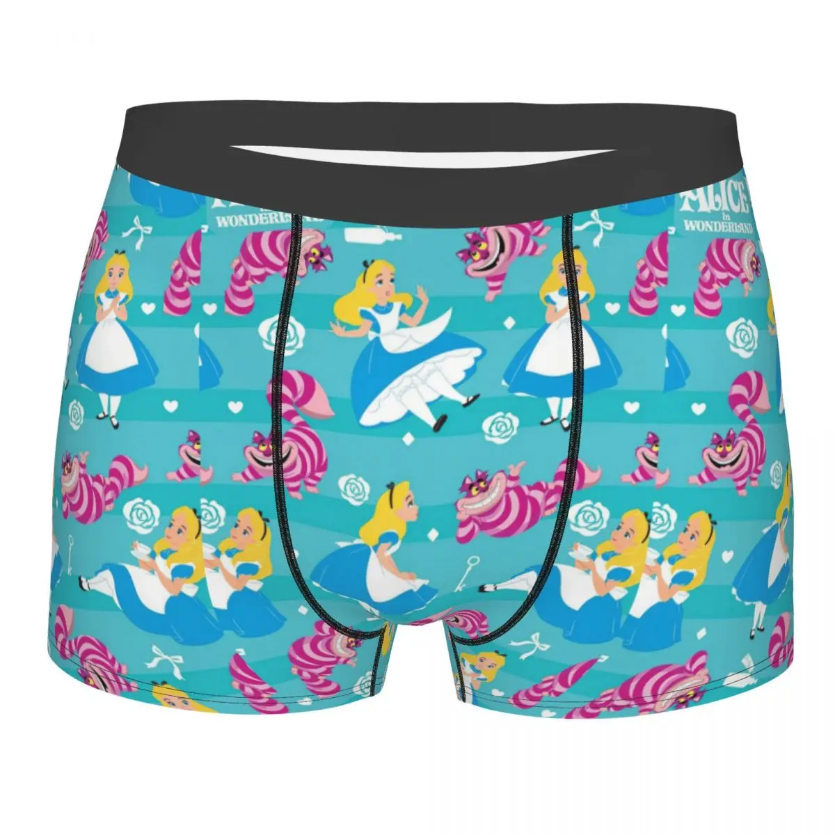 Cool Alice In Wonderland Cheshire Cat Boxers Shorts Underpants Men's Comfortable Briefs Underwear
Cool Alice In Wonderland Cheshire Cat Boxers Shorts Underpants Men's Comfortable Briefs Underwear