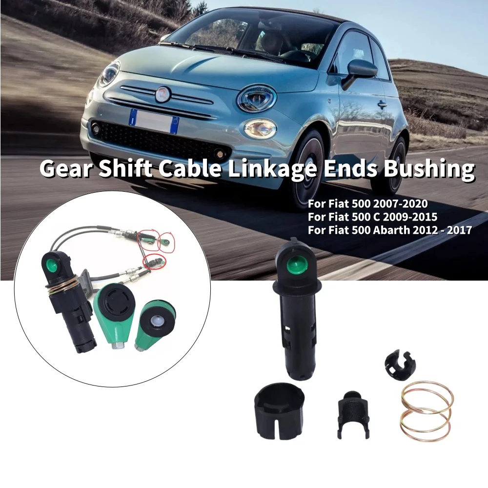 3Pcs Gear Shift Cable Linkage Ends Bushing Replacement For Fiat 500 2007-2020 55223138 55253533 55245287 55251254
3Pcs Gear Shift Cable Linkage Ends Bushing Replacement For Fiat 500 2007-2020 55223138 55253533 55245287 55251254