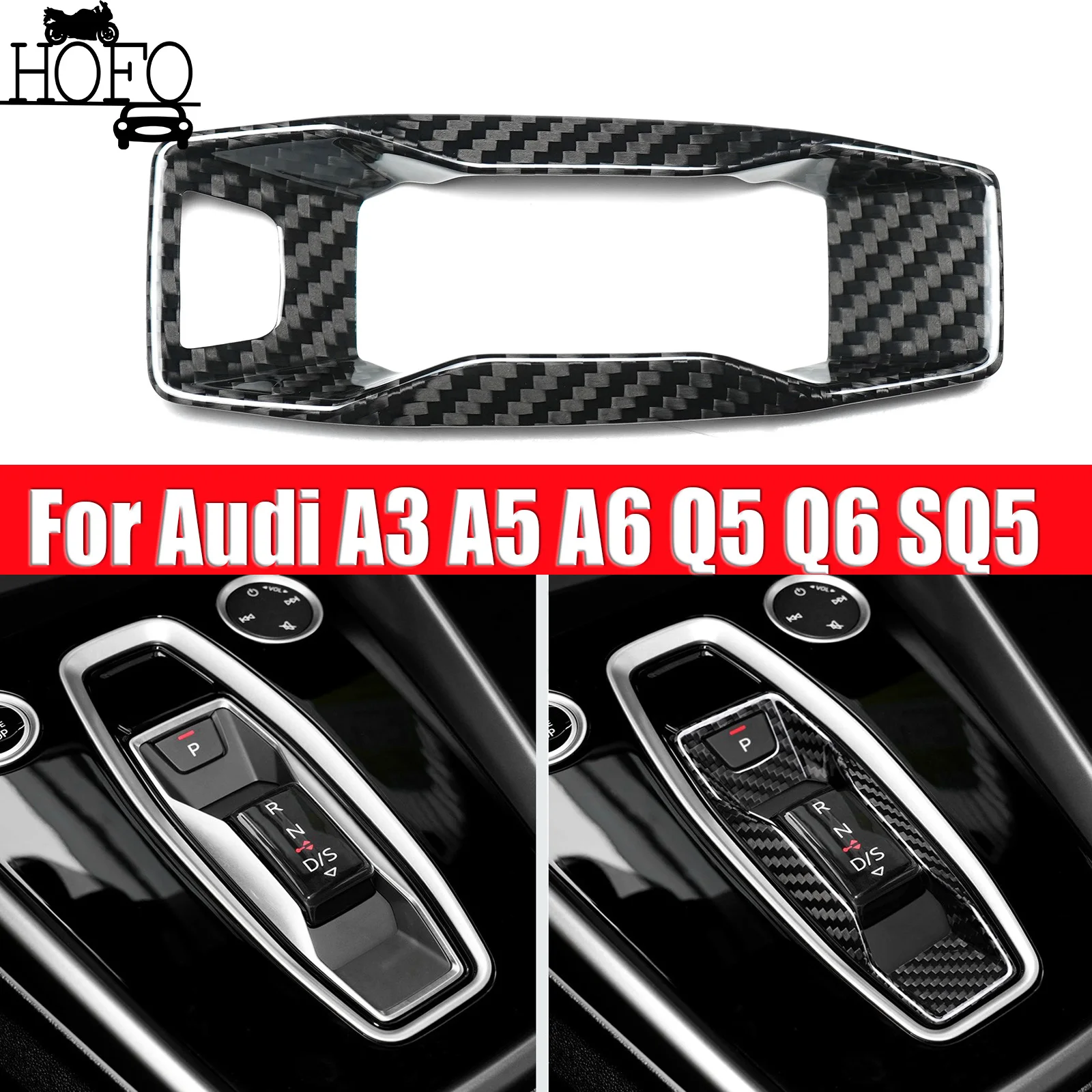For Audi A3 A5 A6 Q5 Q6 SQ5 SQ6 RS3 Car Gear Shift Button Frame Cover
For Audi A3 A5 A6 Q5 Q6 SQ5 SQ6 RS3 Car Gear Shift Button Frame Cover