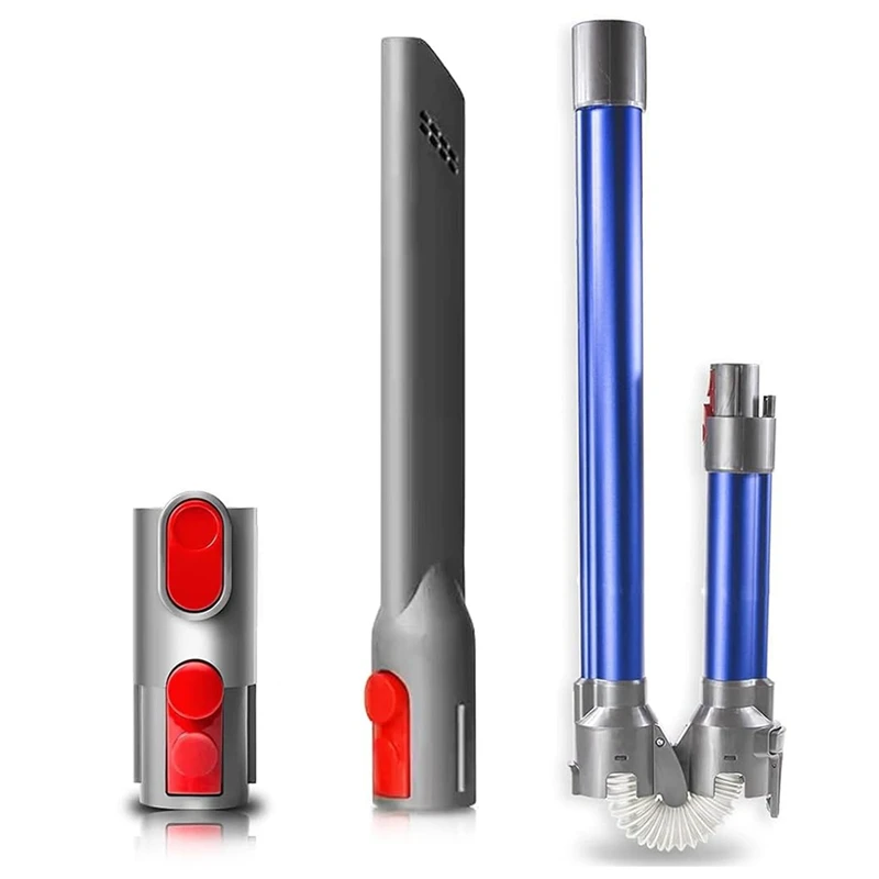 Удлинительная трубка для пылесоса Dyson V7 V8 V10 V11 V15, сменная ручка для Dyson с адаптером и щелевым инструментом
Удлинительная трубка для пылесоса Dyson V7 V8 V10 V11 V15, сменная ручка для Dyson с адаптером и щелевым инструментом