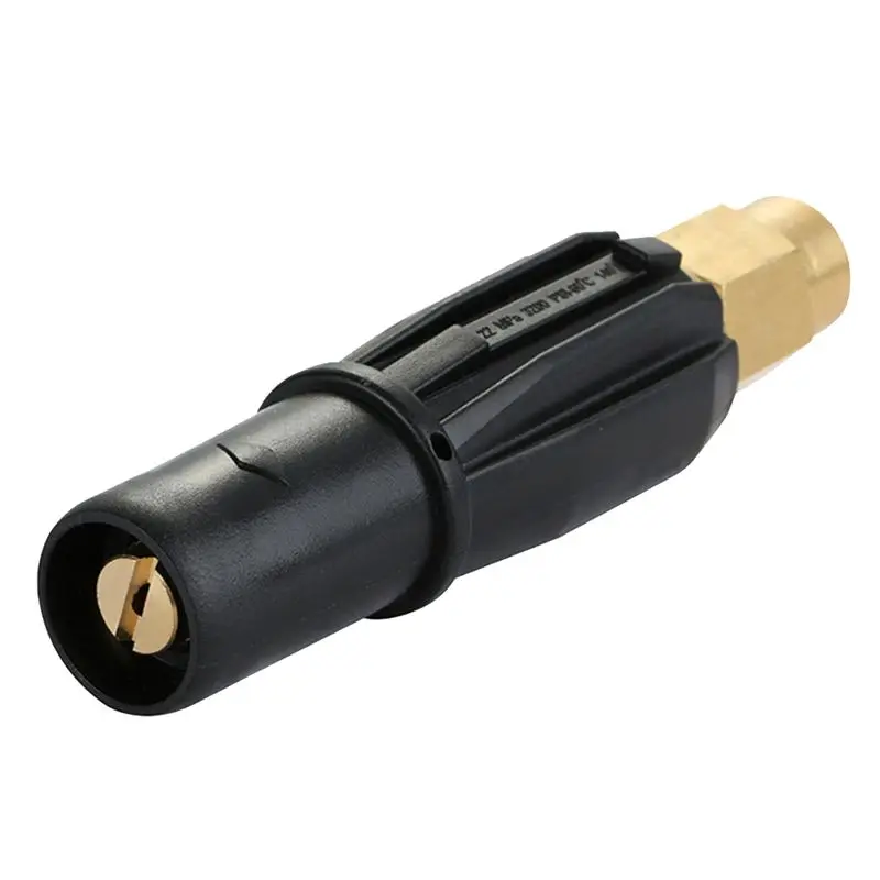 A65P-Brass Fan-Shaped Snow Foam Nozzle Self-Priming Nozzle For High Pressure Washer Generator Car Cleaning Accessory
A65P-Brass Fan-Shaped Snow Foam Nozzle Self-Priming Nozzle For High Pressure Washer Generator Car Cleaning Accessory