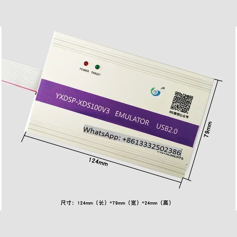 XDS100V3 Emulator TIdsp Writer Supports CCS8/9/10WIN8/10ESD Electrostatic Protection
XDS100V3 Emulator TIdsp Writer Supports CCS8/9/10WIN8/10ESD Electrostatic Protection