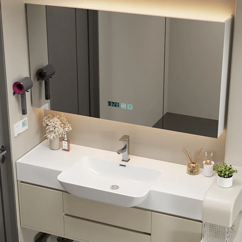 Salon Station Bathroom Cabinet Furniture Multipurpose Cabinets Narrow Washbasin Mueble Lavabo Intelligence Storage Sinks
Salon Station Bathroom Cabinet Furniture Multipurpose Cabinets Narrow Washbasin Mueble Lavabo Intelligence Storage Sinks