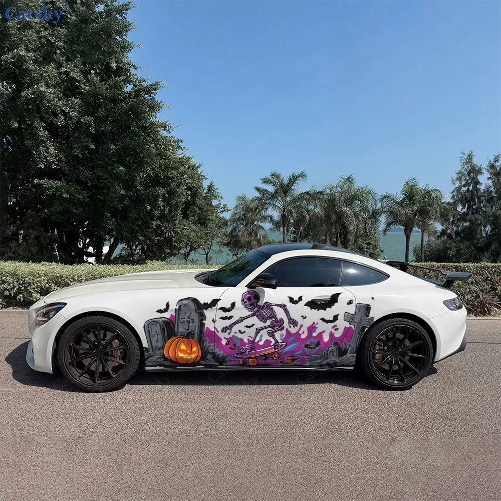 2pcs Skateboard Skeleton Car Sticker Full Body Decal Decoration Scratches Protect Car Sticker Waterproof Car Vinyl Wraps
2pcs Skateboard Skeleton Car Sticker Full Body Decal Decoration Scratches Protect Car Sticker Waterproof Car Vinyl Wraps