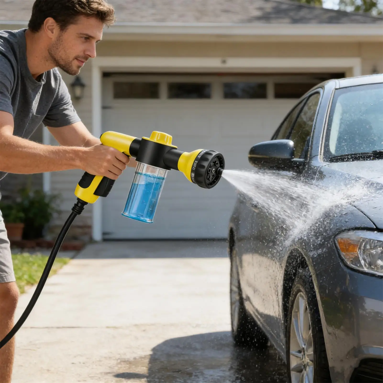 Foam Cannon For Pressure Washer Adjustable Spray Patterns High Pressure Leak-Proof Cleaning Garden Hose Spray Nozzle For
Foam Cannon For Pressure Washer Adjustable Spray Patterns High Pressure Leak-Proof Cleaning Garden Hose Spray Nozzle For