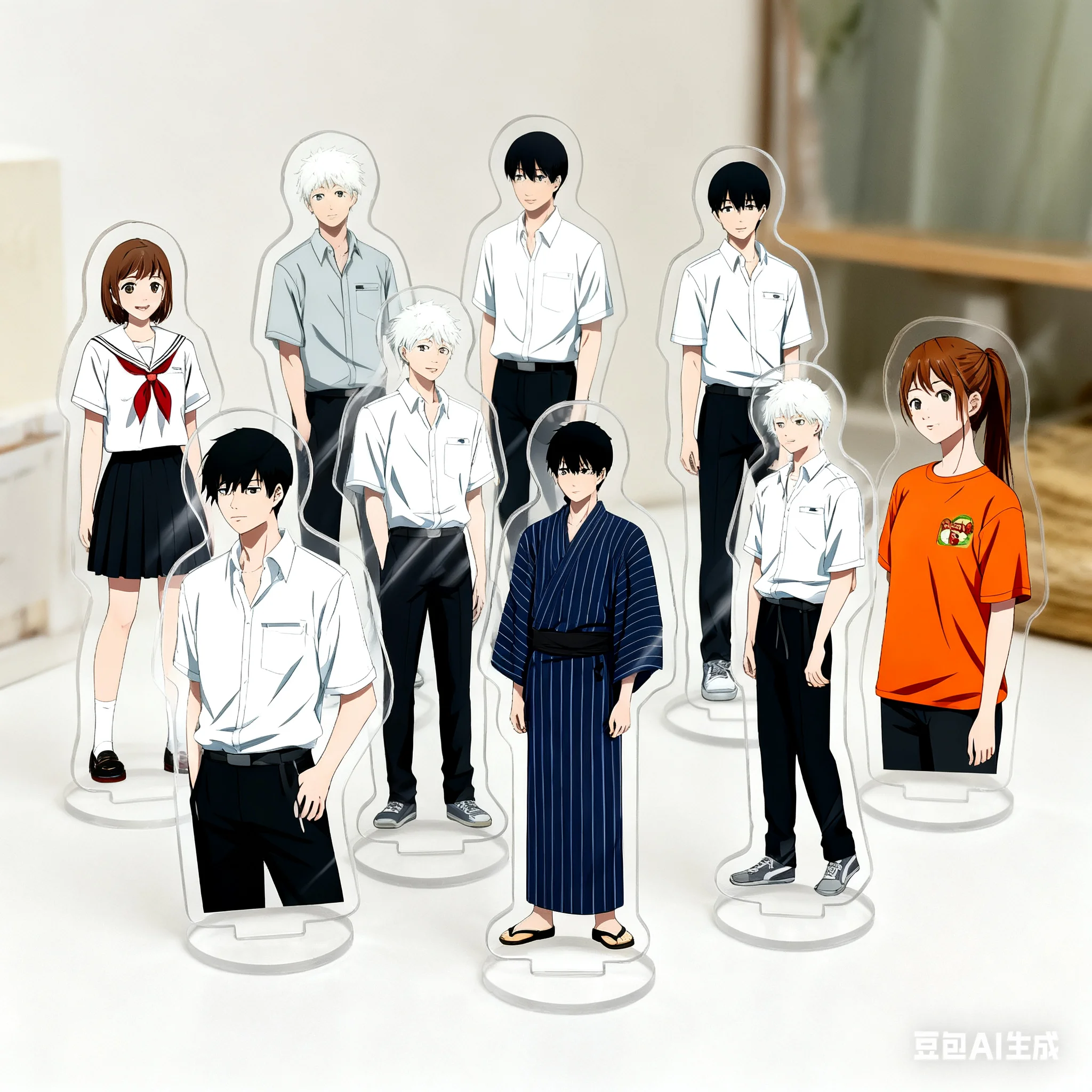NEW Cartoon Anime The Summer Hikaru Died Acrylic Stand BL Model Figure Plate Decoration Originality Desk Display Accessories
NEW Cartoon Anime The Summer Hikaru Died Acrylic Stand BL Model Figure Plate Decoration Originality Desk Display Accessories
