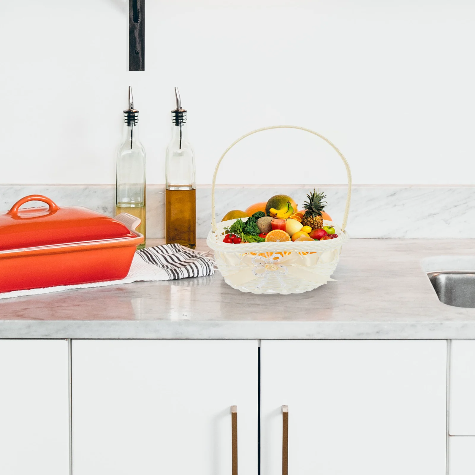 Hand-Woven Flower Basket Rustic Wicker Portable Basket for Home Party Wedding Decoration Party Supply Flower Container
Hand-Woven Flower Basket Rustic Wicker Portable Basket for Home Party Wedding Decoration Party Supply Flower Container