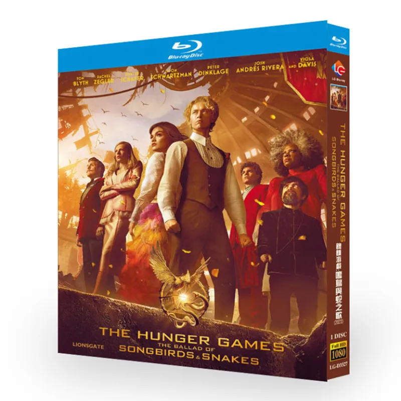 The Hunger Games The Ballad of Songbirds & Snakes 2023 Blu ray Disc
The Hunger Games The Ballad of Songbirds & Snakes 2023 Blu ray Disc