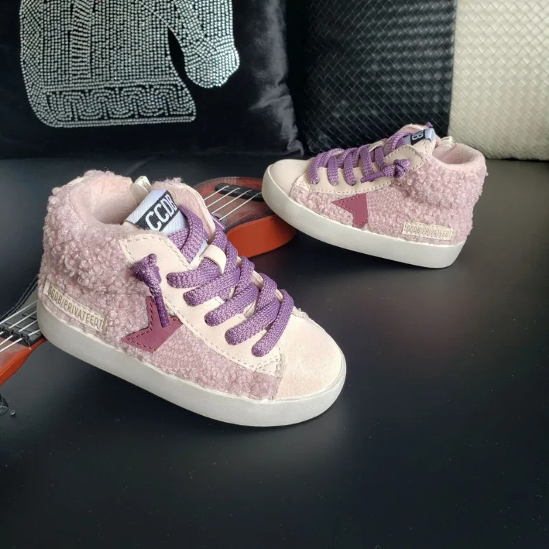 Trendy Children's Dirty High-Top Sneakers Adult Soft-Soled Casual Shoes Men's and Women's Star Suede Sneakers Kids Sports Shoes
Trendy Children's Dirty High-Top Sneakers Adult Soft-Soled Casual Shoes Men's and Women's Star Suede Sneakers Kids Sports Shoes