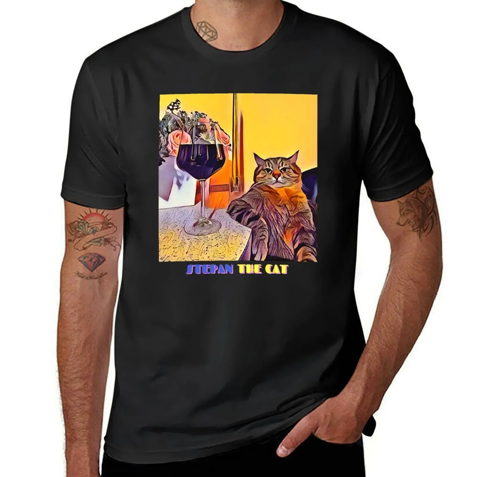 Stepan The Cat Art T-Shirt gifts for boyfriend luxury designer Man t-shirt shirts men
Stepan The Cat Art T-Shirt gifts for boyfriend luxury designer Man t-shirt shirts men