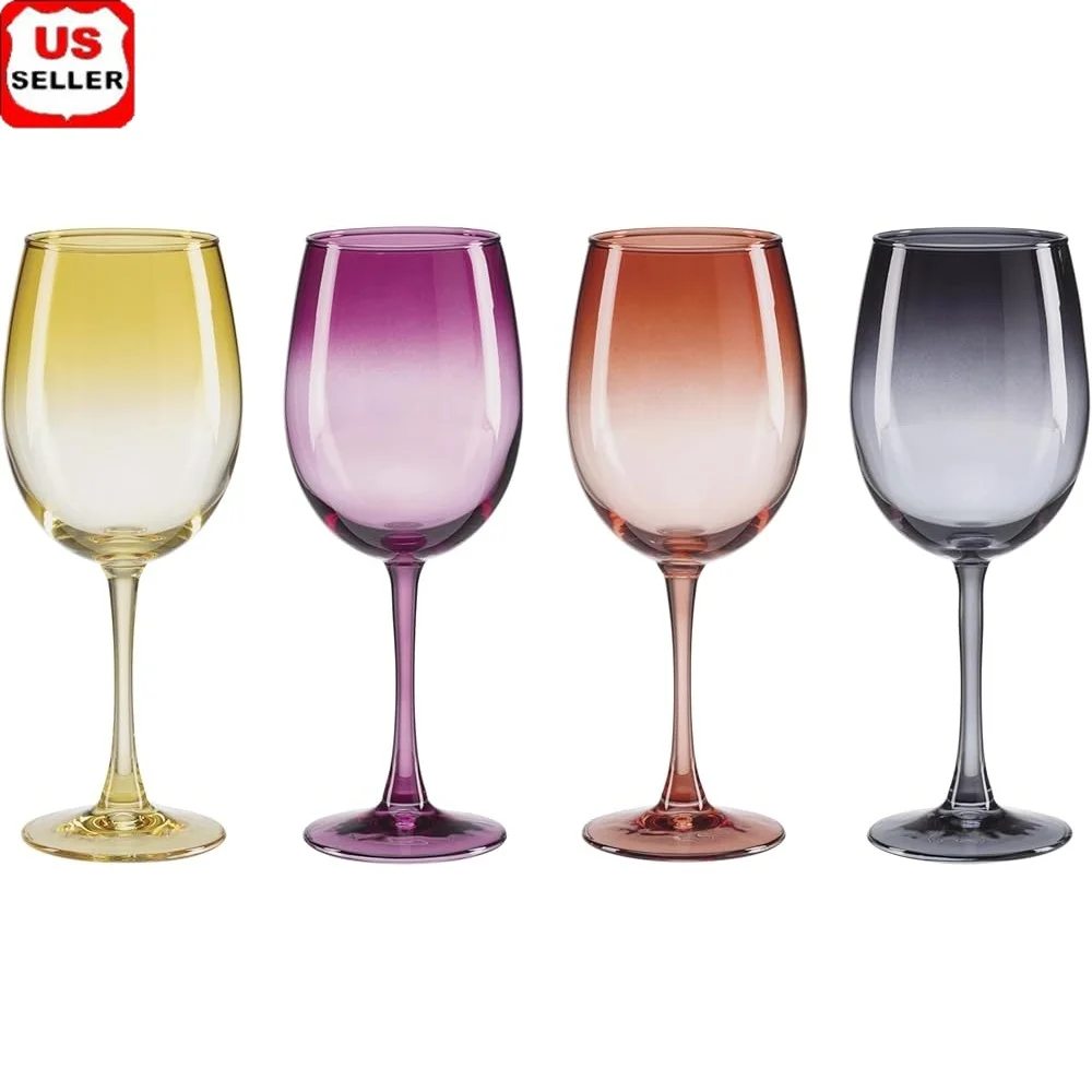 Golden Hour All-Purpose Wine Glasses Set of 4 Crystal Dishwasher Safe Drinkware Everyday Use Ideal All Occasions
Golden Hour All-Purpose Wine Glasses Set of 4 Crystal Dishwasher Safe Drinkware Everyday Use Ideal All Occasions