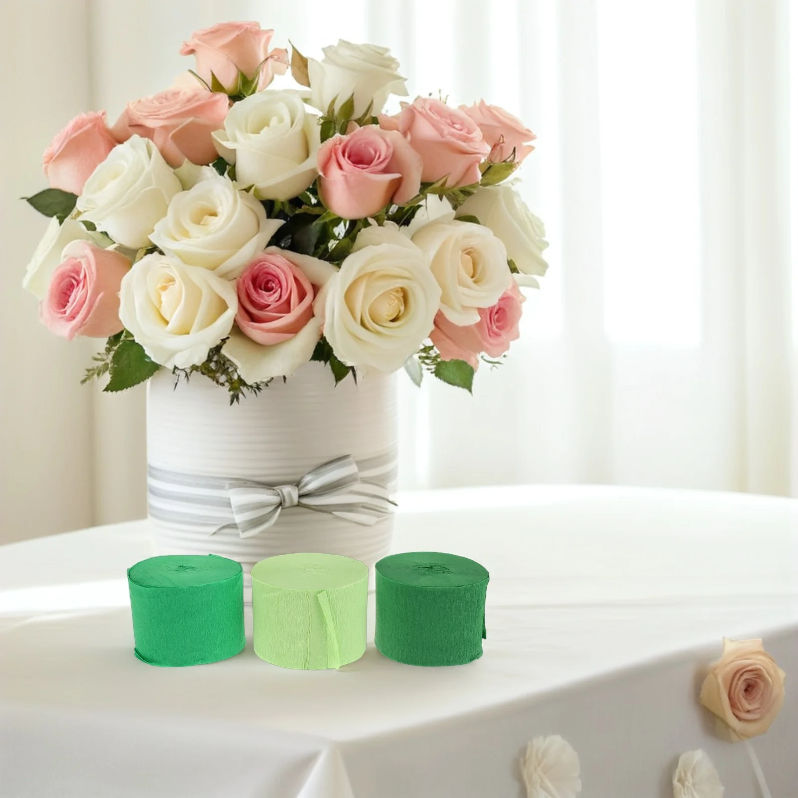 12 Rolls Green Decorative Crepe Paper Streamers Jungle Theme Birthday Wedding Party Decorations Hanging Garland
12 Rolls Green Decorative Crepe Paper Streamers Jungle Theme Birthday Wedding Party Decorations Hanging Garland