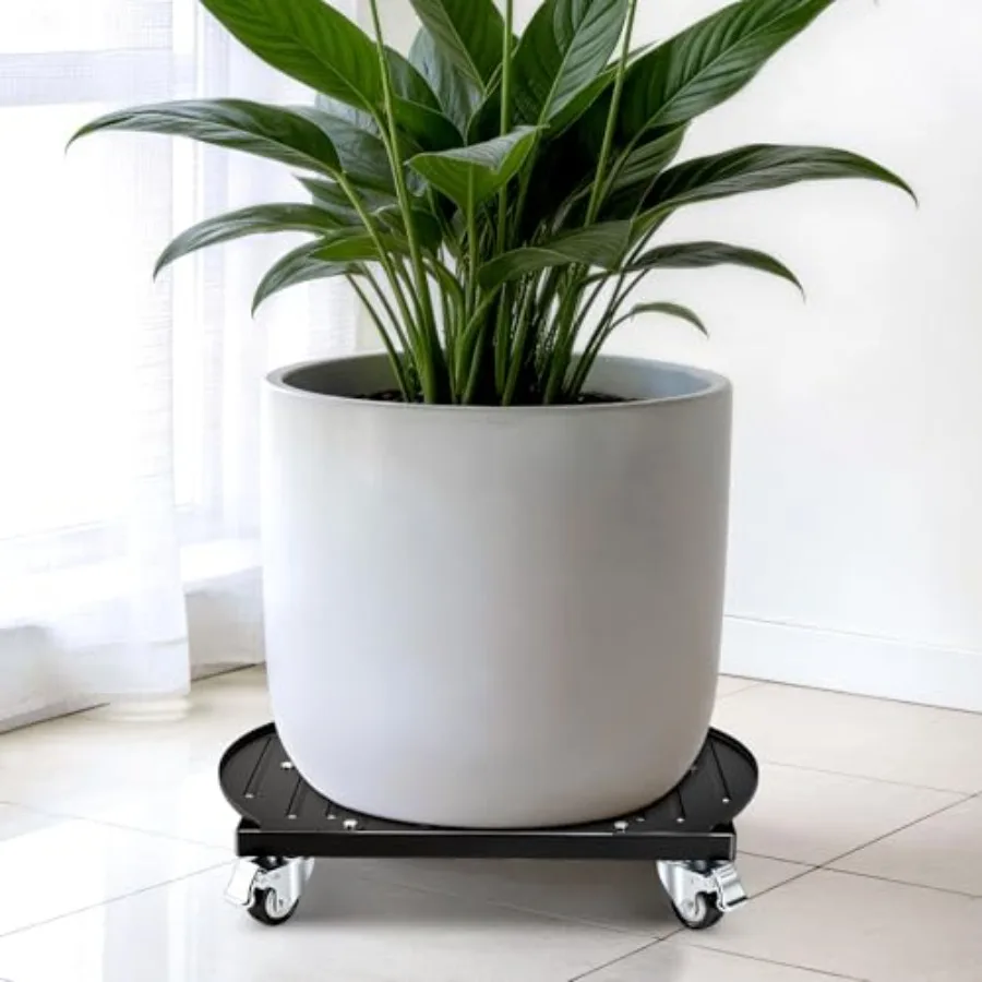 Plant Caddy with Wheels, Anti-Tip 4-Wheel 800LBS Heavy Duty Plant Stand, Adjustable Steel Panel for Versatile Use in 15-20 Inch
Plant Caddy with Wheels, Anti-Tip 4-Wheel 800LBS Heavy Duty Plant Stand, Adjustable Steel Panel for Versatile Use in 15-20 Inch
