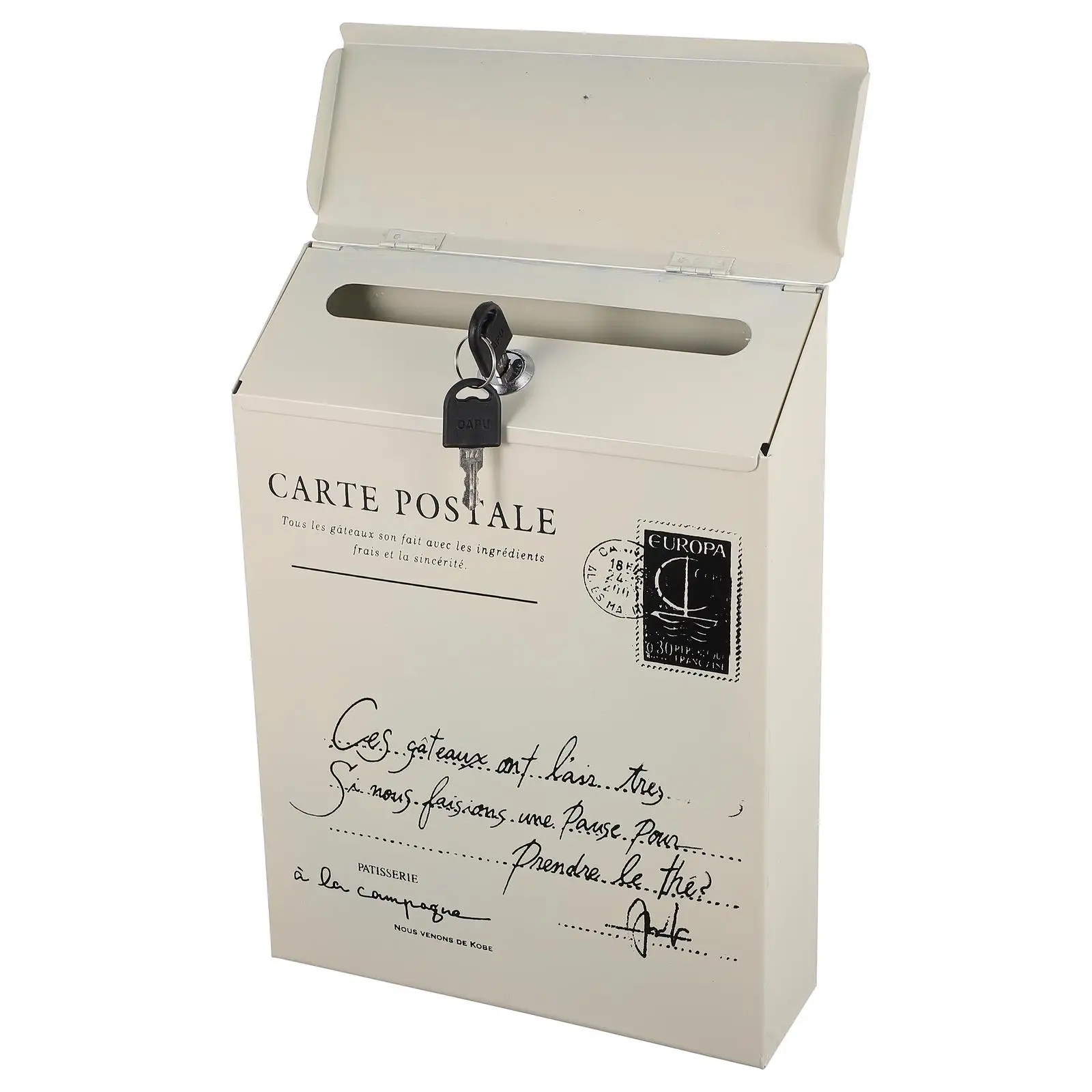 Retro Iron Mailbox Wall Mount Vintage Letter Lockable Decorative Suggestion Box Home Decor American Style Post Box Easy
Retro Iron Mailbox Wall Mount Vintage Letter Lockable Decorative Suggestion Box Home Decor American Style Post Box Easy