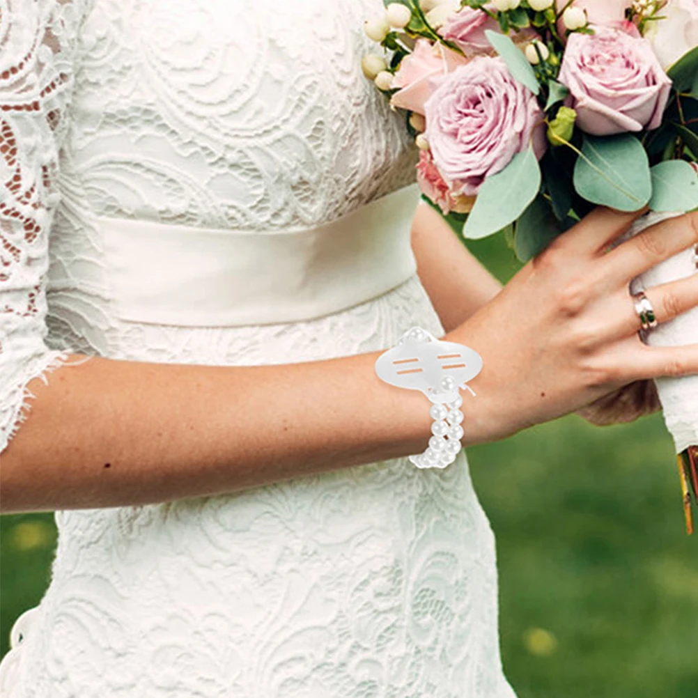 5pcs Pearl Flower Wristb Elastic Bride Bridesmaid Prom Corsage Supplies Pearl Wristlet DIY Accessories Wedding Party
5pcs Pearl Flower Wristb Elastic Bride Bridesmaid Prom Corsage Supplies Pearl Wristlet DIY Accessories Wedding Party