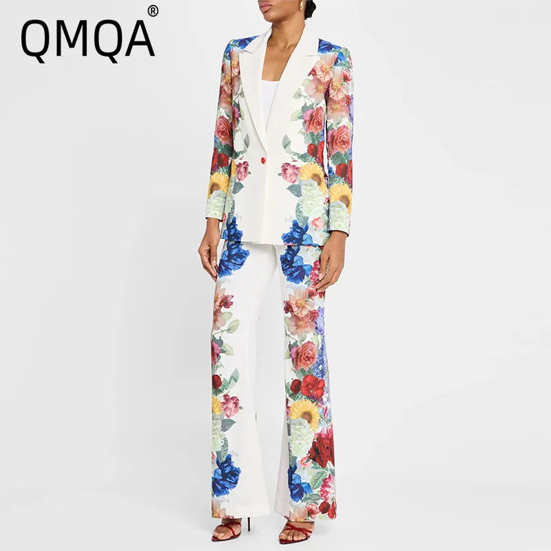 QMQA Fashion Women's Elegant Printing 2 Piece Set Long Sleeve Blazer Coat High Waist Wide Leg Pants Sets 2025 Female New QM767
QMQA Fashion Women's Elegant Printing 2 Piece Set Long Sleeve Blazer Coat High Waist Wide Leg Pants Sets 2025 Female New QM767