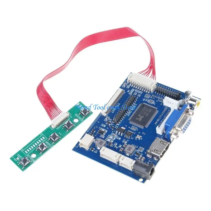 H37F LCD Display TTL LVDS Controller Board VGA 2AV 50PIN Support AT070TN90 92 94 Automatically
H37F LCD Display TTL LVDS Controller Board VGA 2AV 50PIN Support AT070TN90 92 94 Automatically