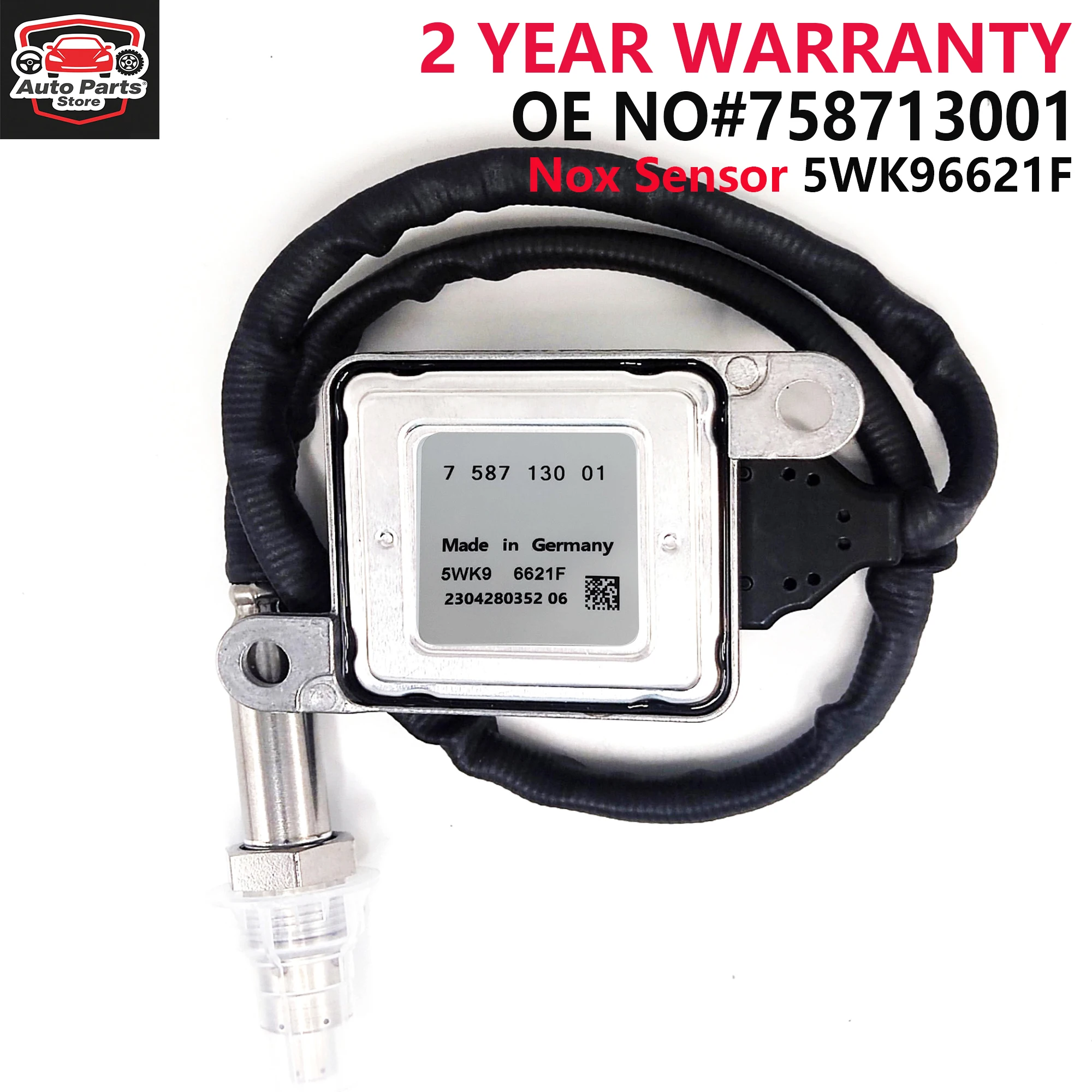 5WK96621F 758713001 Nitrogen Oxygen Sensor For Bmw 1 En 3 Series E81 E82 E87 E88 E90 91 92 E93 N43 Nox Sensor
5WK96621F 758713001 Nitrogen Oxygen Sensor For Bmw 1 En 3 Series E81 E82 E87 E88 E90 91 92 E93 N43 Nox Sensor