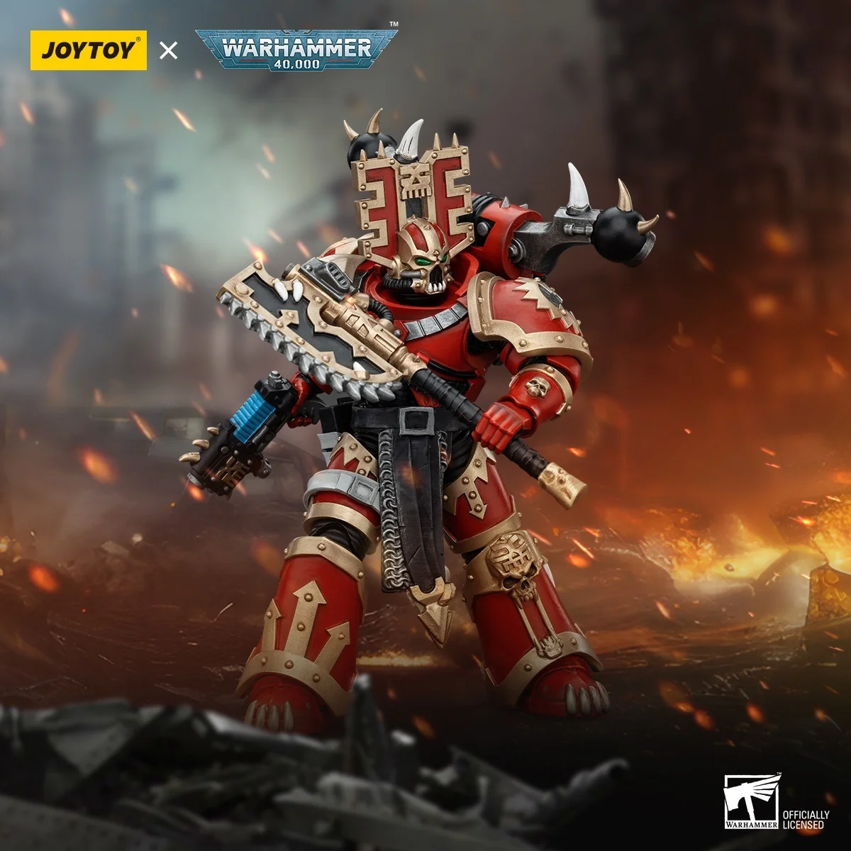 JOYTOY Warhammer 40k World Eaters Khorne Berzerker 4 Action Figures Original Collection Doll Decoration Gift Garage Model
JOYTOY Warhammer 40k World Eaters Khorne Berzerker 4 Action Figures Original Collection Doll Decoration Gift Garage Model