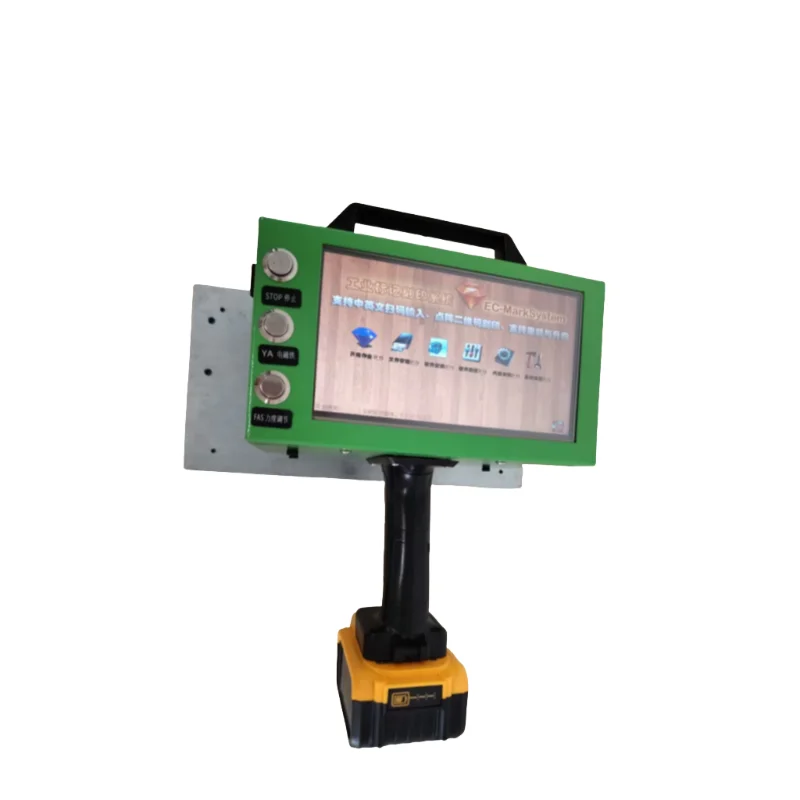 Portable Handheld CNC Laser Dot Peen Marking Machine Touch Screen Control With 2 Lithium Batteries For Metal Engraving
Portable Handheld CNC Laser Dot Peen Marking Machine Touch Screen Control With 2 Lithium Batteries For Metal Engraving