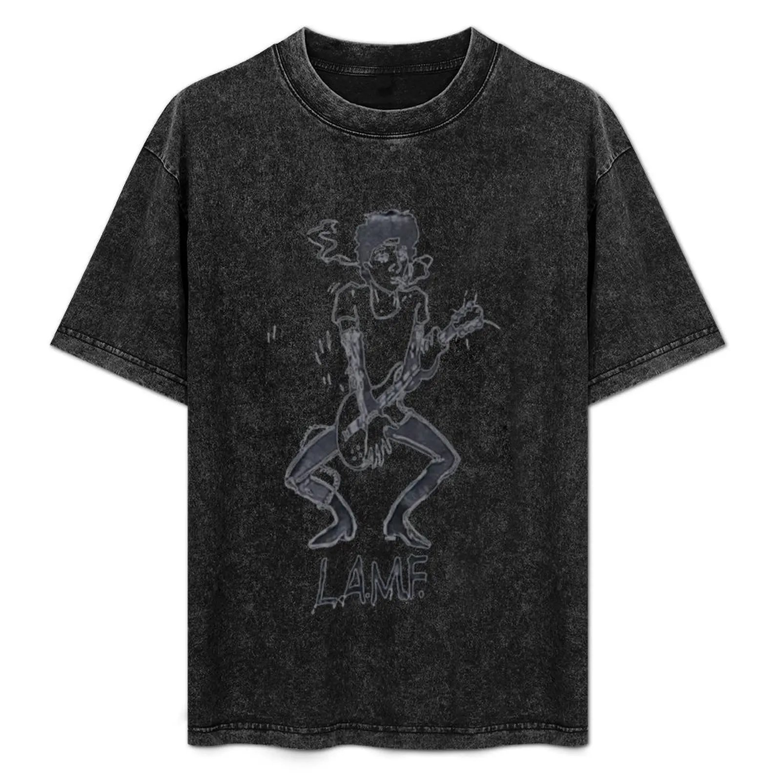 Johnny Thunders - Retro L.A.M.F. FanArt Tribute T-Shirt Stretch Fabric Comfort T-Shirt
Johnny Thunders - Retro L.A.M.F. FanArt Tribute T-Shirt Stretch Fabric Comfort T-Shirt
