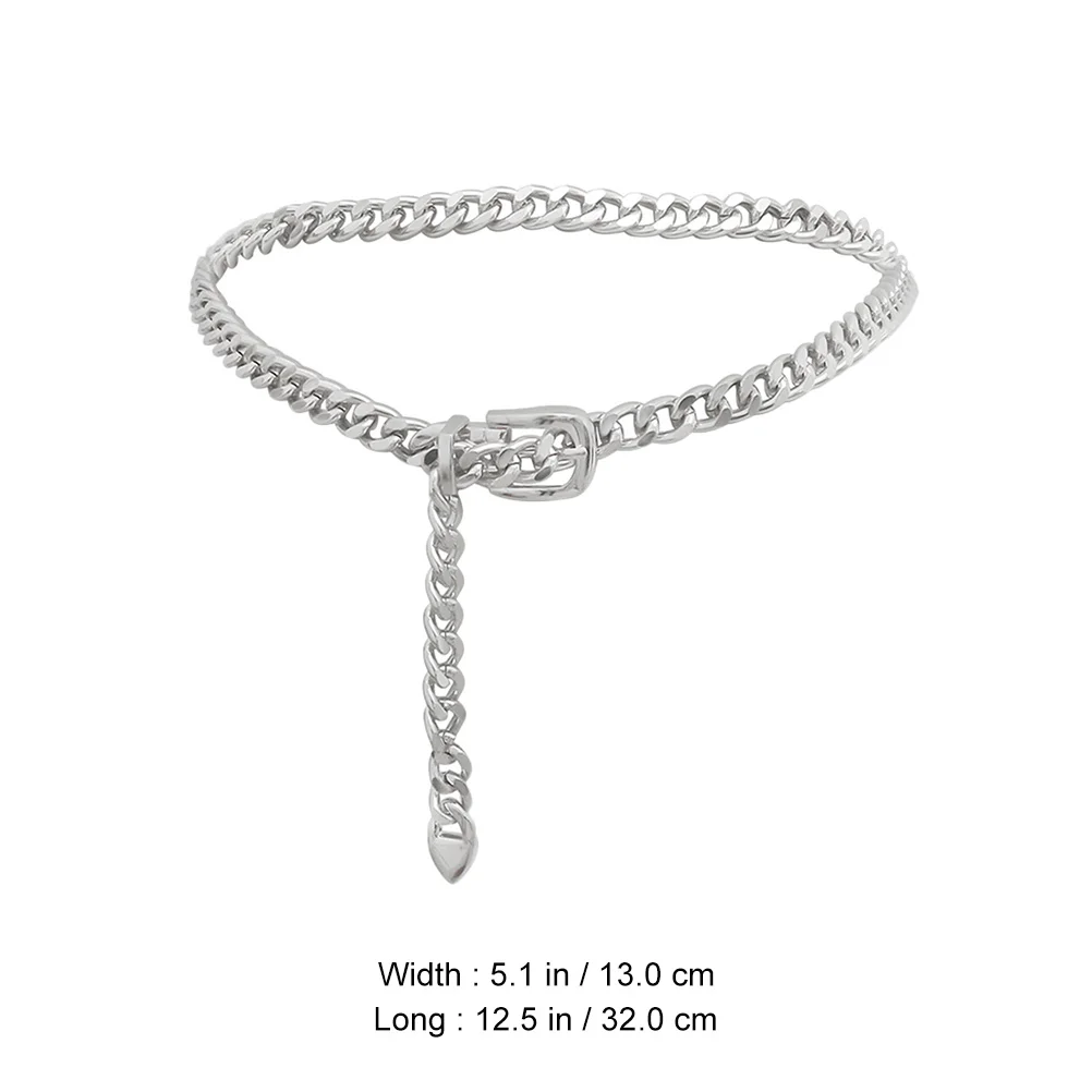 1pc Metal Belt Women Belly Jewelry Decoration Fashion Punk Style Waist Belts Accessories Metal Waist Chain Female Body Chain
1pc Metal Belt Women Belly Jewelry Decoration Fashion Punk Style Waist Belts Accessories Metal Waist Chain Female Body Chain
