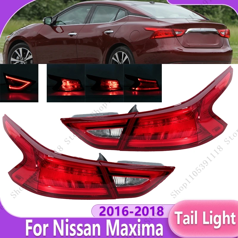 For Nissan Maxima 2016-2018 Car Tail Light Assembly Taillamp Rear Turn Signal Lamp Brake Light Fog Lamp 265504RA0A 265504RA1A
For Nissan Maxima 2016-2018 Car Tail Light Assembly Taillamp Rear Turn Signal Lamp Brake Light Fog Lamp 265504RA0A 265504RA1A