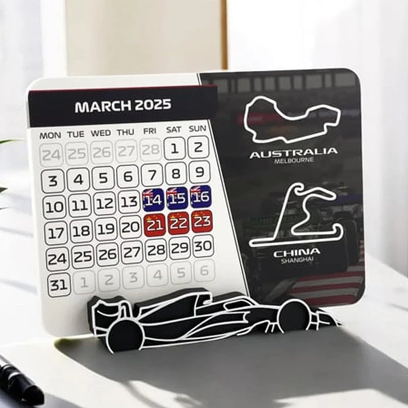 AS94-Racing Paper Calendar Desktop Station Calendar Home Decoration Itinerary Arrangement Formula Racing Calendar 2025
AS94-Racing Paper Calendar Desktop Station Calendar Home Decoration Itinerary Arrangement Formula Racing Calendar 2025