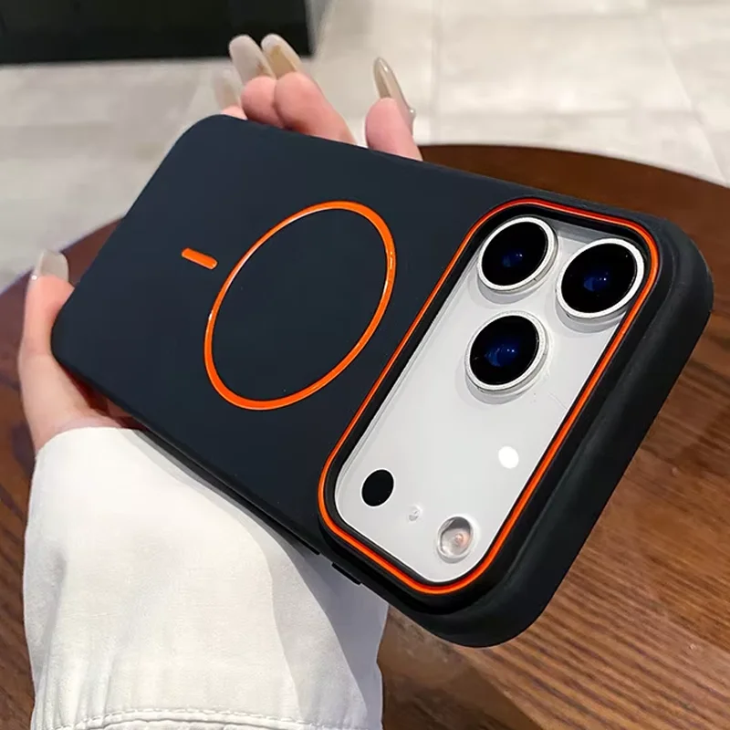 Ультратонкий магнитный чехол для телефона простого дизайна для iPhone 17, Air 16, 15, 14 Plus, 13, 11, 12, 17 Pro Max, мягкий чехол с беспроводной зарядкой
Ультратонкий магнитный чехол для телефона простого дизайна для iPhone 17, Air 16, 15, 14 Plus, 13, 11, 12, 17 Pro Max, мягкий чехол с беспроводной зарядкой