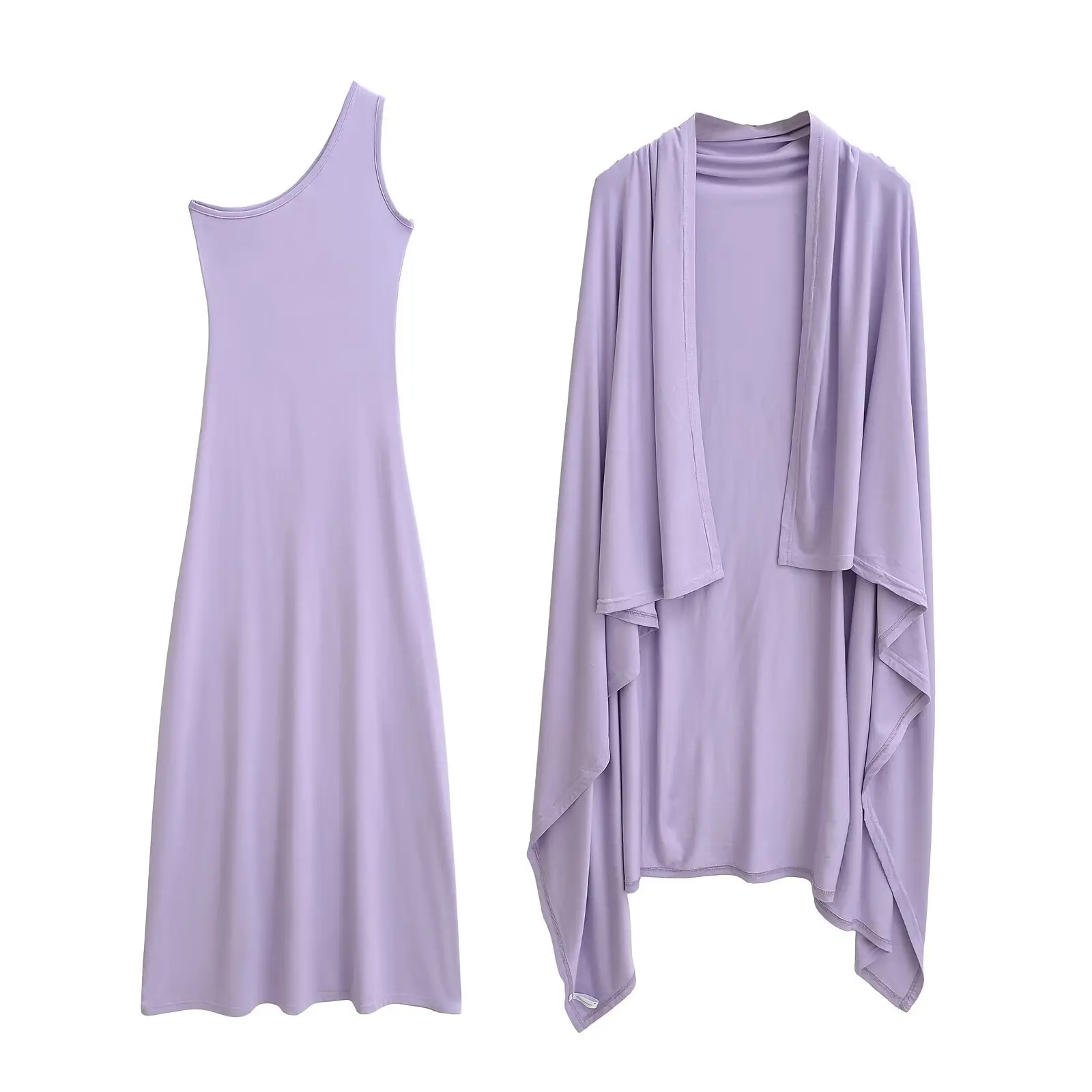 Sexy Slimming Dress Show Shoulder Bone Casual Fashion Set Sweet Style Long High Waist Pure Color Autumn Spring Summer Wear
Sexy Slimming Dress Show Shoulder Bone Casual Fashion Set Sweet Style Long High Waist Pure Color Autumn Spring Summer Wear
