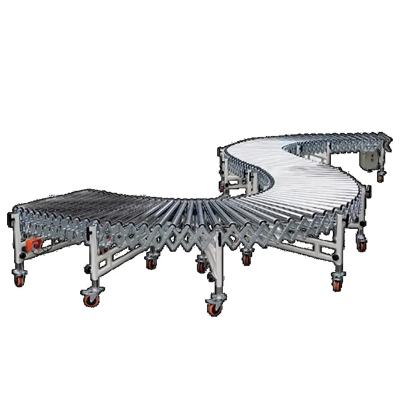 Wholesale Automatic Material Transport Equipment Retractable Power Flexible Roller Conveyor
Wholesale Automatic Material Transport Equipment Retractable Power Flexible Roller Conveyor
