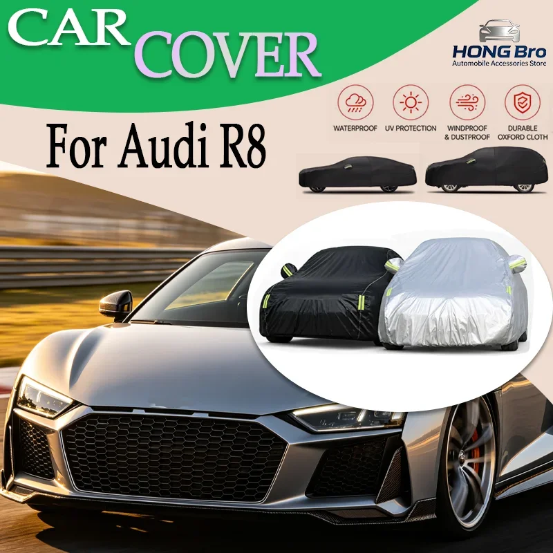 Full Car Cover For Audi R8 With Reflective Strips Waterproof Snowproof Dustproof UV Protection Outdoor Full Protection Exterior
Full Car Cover For Audi R8 With Reflective Strips Waterproof Snowproof Dustproof UV Protection Outdoor Full Protection Exterior