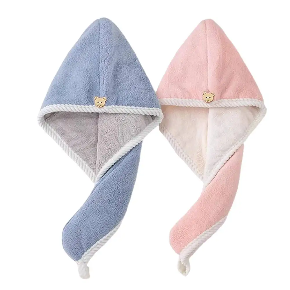 Absorbent Towel Dry Hair Cap Hair Treatment Adjustable Buttons Color Matching Design Color Matching Bath Towel
Absorbent Towel Dry Hair Cap Hair Treatment Adjustable Buttons Color Matching Design Color Matching Bath Towel