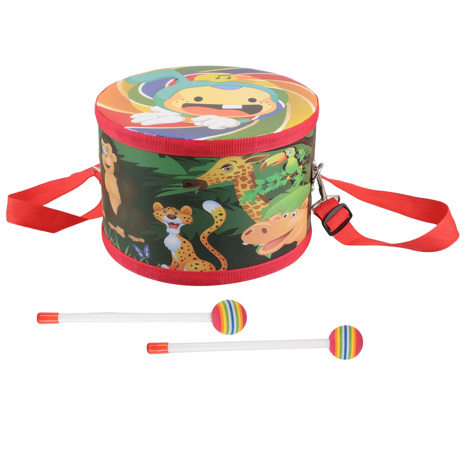 Adjustable Belt Kids Drums 2 Sided Children's Percussion Instruments Toddler Musical Toys Animal Design Hand for Kindergarten
Adjustable Belt Kids Drums 2 Sided Children's Percussion Instruments Toddler Musical Toys Animal Design Hand for Kindergarten