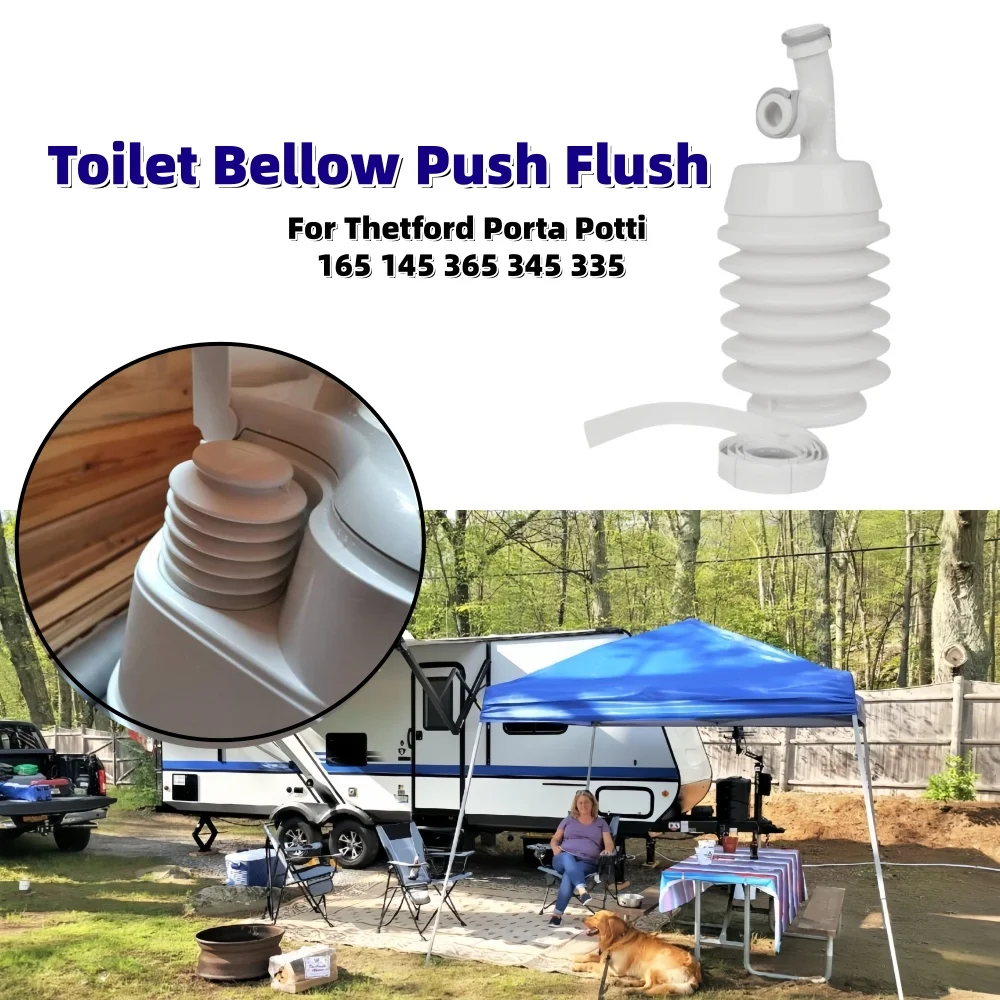 RV Toilet Bellow Push Flush Replacement Caravan Campervan Toilet Accessories For Thetford Porta Potti 165 145 365 345 335 Model
RV Toilet Bellow Push Flush Replacement Caravan Campervan Toilet Accessories For Thetford Porta Potti 165 145 365 345 335 Model